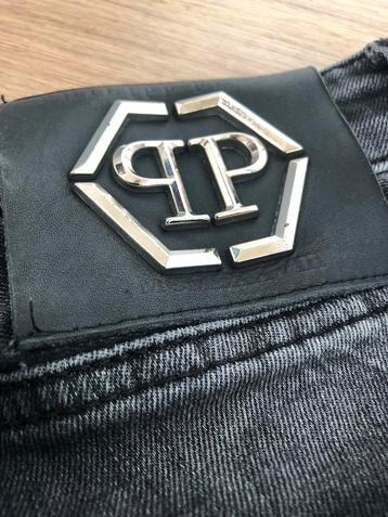 Philipp plein couture zwarte broek 44 beschikbaar voor biedingen