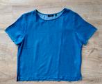 Maat 40. Opus. . Mooi shirt met rafelmouw. Nieuw!, Maat 38/40 (M), Geisha, Blauw, Nieuw