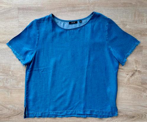 Maat 40. Opus. . Mooi shirt met rafelmouw. Nieuw!, Kleding | Dames, T-shirts, Nieuw, Maat 38/40 (M), Blauw, Korte mouw, Ophalen of Verzenden