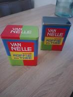 Twee Van Nelle koffie of thee blikken, Ophalen of Verzenden, Gebruikt, Koffie, Van Nelle