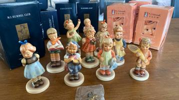 10 hummel club beeldjes beschikbaar voor biedingen