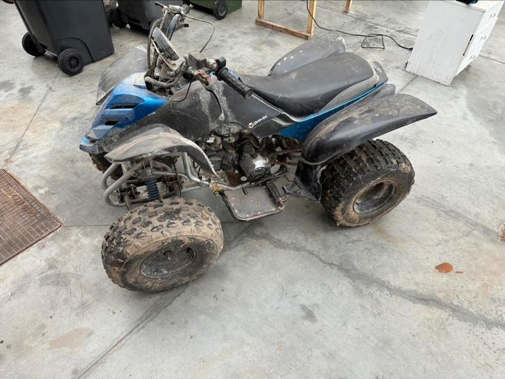 Quad 107 cc zonder kenteken, Fietsen en Brommers, Brommers | Crossbrommers, Zo goed als nieuw, Overige merken, Ophalen