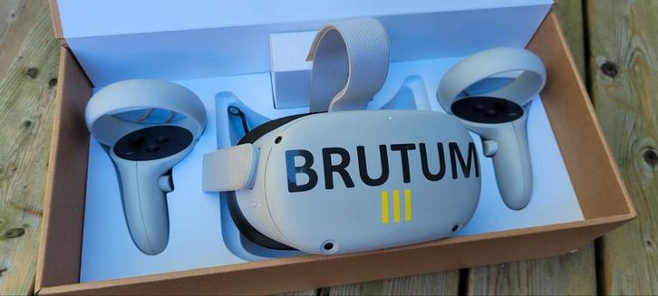Oculus Quest 2 VR-bril 64GB, Spelcomputers en Games, Virtual Reality, Gebruikt, Pc, VR-bril, Ophalen of Verzenden