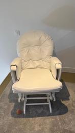 Schommelstoel, Huis en Inrichting, Stoelen, Ophalen, Gebruikt, Wit, Hout