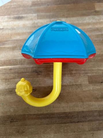 Vintage Playskool paraplu badspeelgoed beschikbaar voor biedingen