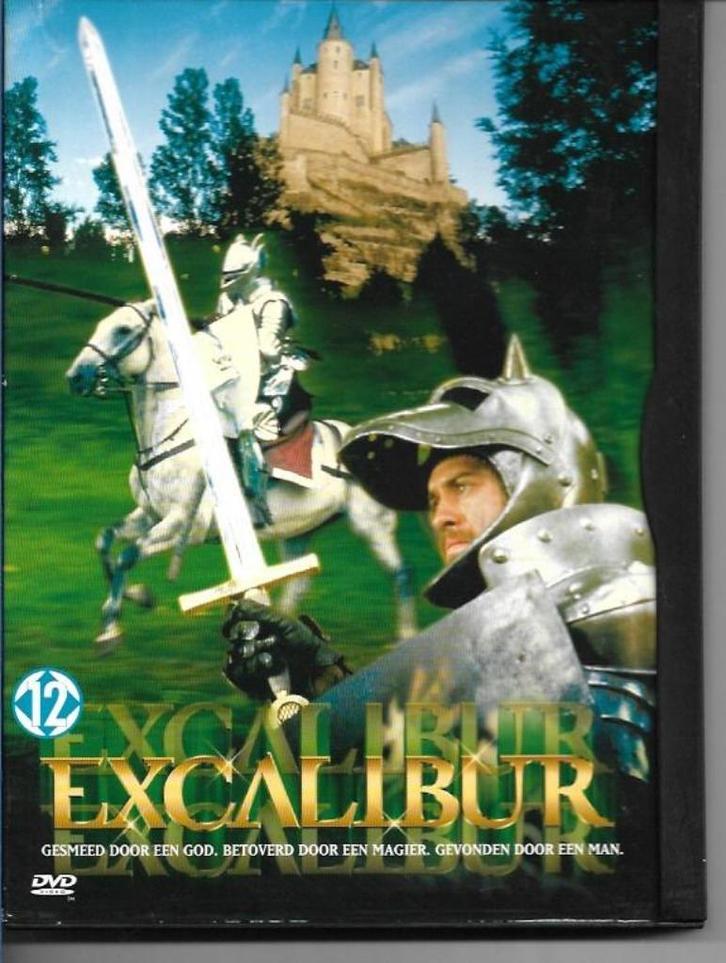 Excalibur, Cd's en Dvd's, Dvd's | Science Fiction en Fantasy, Zo goed als nieuw, Fantasy, Vanaf 16 jaar, Verzenden