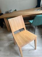 3 eiken houten stoelen eikenhout zgan, Huis en Inrichting, Stoelen, Vier, Ophalen of Verzenden, Bruin, Zo goed als nieuw