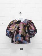 Ted Baker - Prachtige top maat 1 / 36 - Nieuw €175, Zwart, Nieuw, Ophalen of Verzenden, Korte mouw