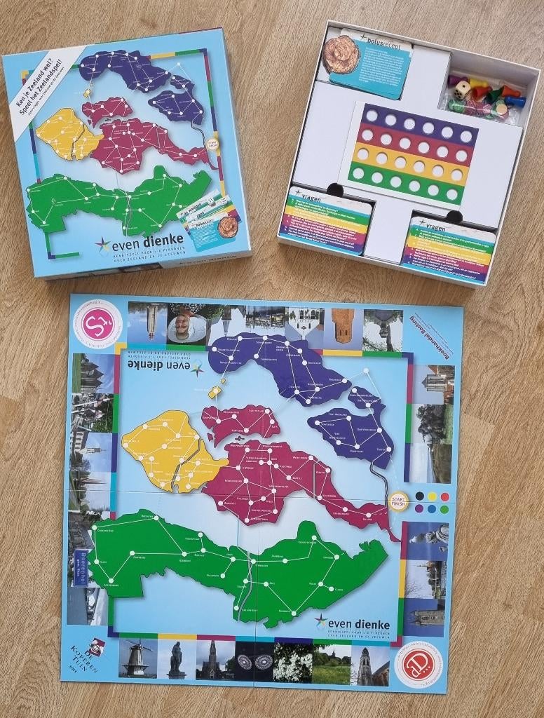 Even Dienke (bordspel), Hobby en Vrije tijd, Gezelschapsspellen | Bordspellen, Vijf spelers of meer, Ophalen of Verzenden, Zo goed als nieuw