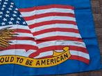Proud to be American vlag., Ophalen of Verzenden, Zo goed als nieuw, N.v.t, N.v.t