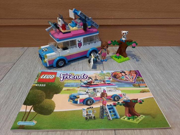 lego friends 41333, Kinderen en Baby's, Speelgoed | Duplo en Lego, Zo goed als nieuw, Lego, Complete set, Ophalen of Verzenden