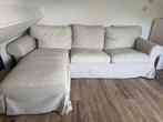 Ektorp 3-zitsbank met chaise longue te koop, Huis en Inrichting, Banken | Bankstellen, Ophalen, 250 tot 300 cm, Gebruikt, Chaise longue