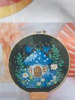 Blue Mushroom Needle Point set, Ophalen of Verzenden, Nieuw, Handborduren, Patroon