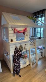 Lifetime bed dakconstructie en hoogslaper-constructie, Ophalen, 85 tot 100 cm, Gebruikt, Hoogslaper of Stapelbed