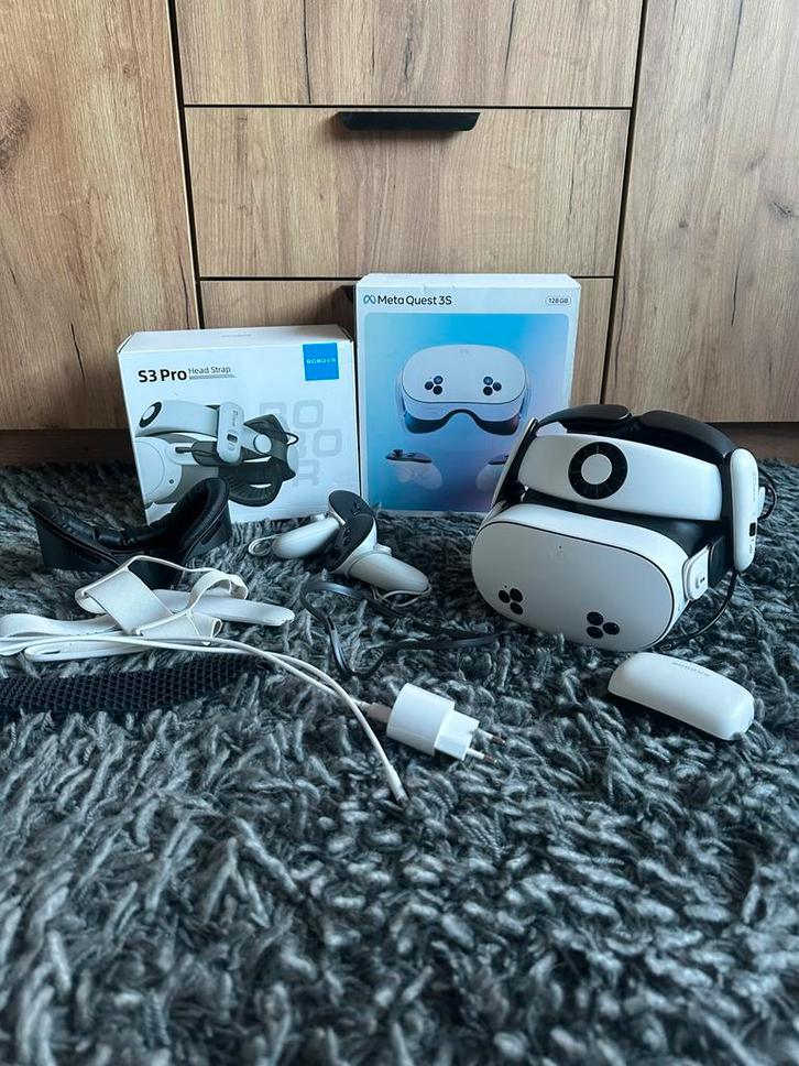 Meta Quest 3S, Spelcomputers en Games, Virtual Reality, Nieuw, Ophalen