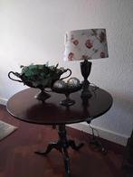 Schemerlamp en 2 decoratieve schalen met oren, Ophalen of Verzenden, Zo goed als nieuw