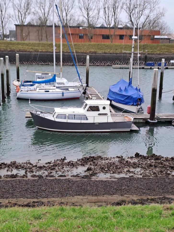 Peereboom kruiser zeer netjes!, Watersport en Boten, Motorboten en Motorjachten, Zo goed als nieuw, Staal, Diesel, 50 pk of meer