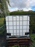 IBC container met kraan en gardena aansluiting, 150 liter of meer, Ophalen of Verzenden, Zo goed als nieuw, Kunststof