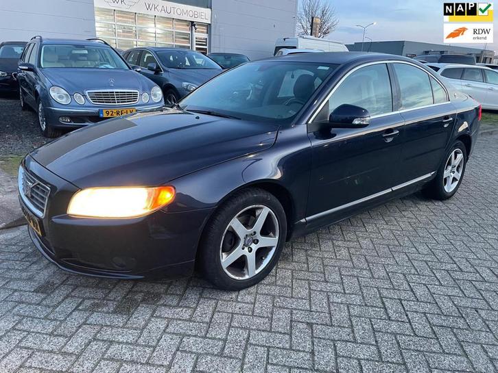 Volvo S80 2.4 D5 Momentum, Auto's, Volvo, Bedrijf, Te koop, S80, ABS, Airbags, Airconditioning, Bluetooth, Boordcomputer, Centrale vergrendeling