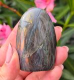 Labradoriet op standvlak, Verzamelen, Mineralen en Fossielen, Ophalen of Verzenden