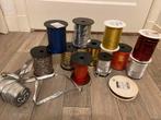 11 rollen lint vooral voor de kerst, Hobby en Vrije tijd, Ophalen of Verzenden, Zo goed als nieuw, Materiaal