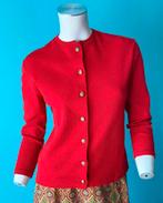 Vintage originele jaren 70 vestje rood maat 40, Maat 38/40 (M), Verzenden, Vintage, Gedragen