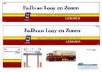 Vrachtauto decal 1:50 D van Looy en Zonen Lemmer ( trailer ), Hobby en Vrije tijd, Verzenden, Nieuw, Bus of Vrachtwagen, Overige merken