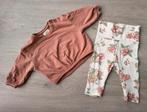 Setje maat 56 Zeeman/h&m, Kinderen en Baby's, Babykleding | Maat 56, Meisje, Ophalen of Verzenden, Zo goed als nieuw, Setje