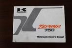 Kawasaki Zephyr 750 1990 motorcycle owner's manual ZR750-C1, Motoren, Ophalen of Verzenden, Kawasaki