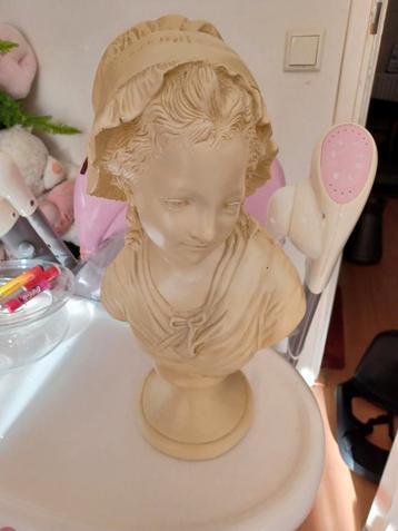 Brocant/romantisch borstbeeld/buste 45€ beschikbaar voor biedingen