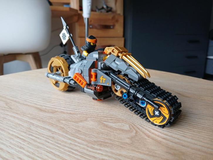 LEGO Ninjago Cole's Dirt Bike 70672 - Bijna Compleet!, Kinderen en Baby's, Speelgoed | Duplo en Lego, Ophalen of Verzenden
