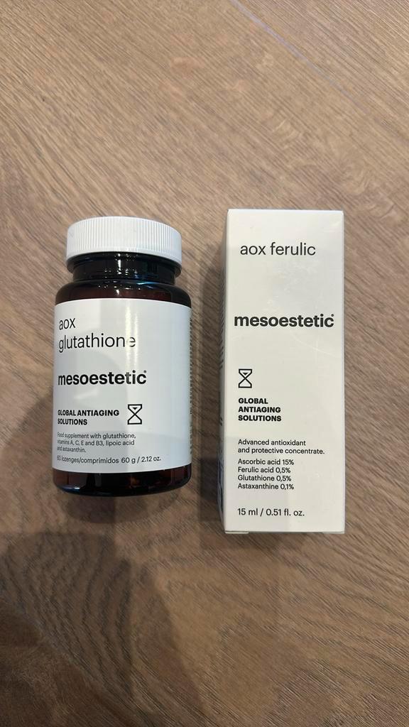 Mesoestetic Anti-Aging aox ferulic Set, Sieraden, Tassen en Uiterlijk, Uiterlijk | Cosmetica en Make-up, Nieuw, Make-up, Gehele gezicht