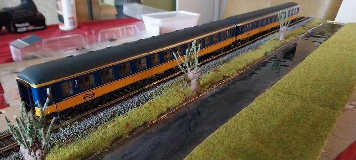 Ns Wagons h0 roco, Hobby en Vrije tijd, Modeltreinen | H0, Zo goed als nieuw, Wagon, Gelijkstroom, Roco, NS, Ophalen