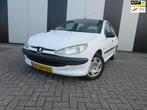 Peugeot 206 1.4 XR, Zwart, 4 cilinders, Wit, Origineel Nederlands