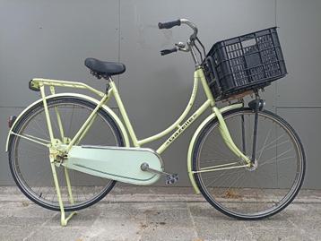 Damesfietss Gazelle met terugtraprem en transportrek  beschikbaar voor biedingen