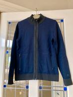 Cast Iron vest blauw zwart met rits, Ophalen of Verzenden, Zo goed als nieuw, Cast Iron, Maat 48/50 (M)