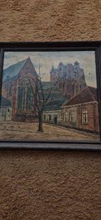 Schilderij uit 1937, Antiek en Kunst, Ophalen of Verzenden