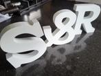 Houten letters S & R, Ophalen of Verzenden, Nieuw