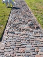 Halve waaltjes, straatsteentjes, plm 2,5 kuub, €95,-, Ophalen, Gebruikt, Beton, Klinkers