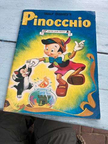 Pinocchio Kinderboek - Walt Disney - Vintage beschikbaar voor biedingen