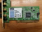 Zyxel WIFI adapter NWD-310N PCI, Computers en Software, WiFi-versterkers, Ophalen of Verzenden, Gebruikt, Zyxel