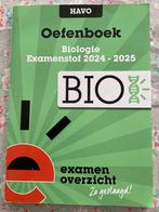 Biologie Oefenboek HAVO 2024-2025, Ophalen of Verzenden, Zo goed als nieuw, HAVO, Biologie
