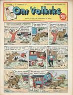 Ons Volkske 1957 nummer 37, Boeken, Stripboeken, Gelezen, Diverse, Eén stripboek, Ophalen of Verzenden