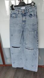 Spijkerbroek Bershka 34, Blauw, W27 (confectie 34) of kleiner, Gedragen, Bershka