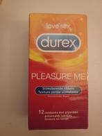 12 Durex Condooms met ribbels en glijmiddel. GRATIS speeltje, Ophalen of Verzenden, Nieuw, Overige typen