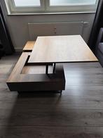 Strakke wk tafel Walnootfineer, Gebruikt, 100 tot 150 cm, Ophalen of Verzenden, Minder dan 50 cm