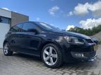 Volkswagen Polo 1.4-16V Highline Automaat NWE APK Leer Airco, Euro 5, 86 pk, Gebruikt, Zwart