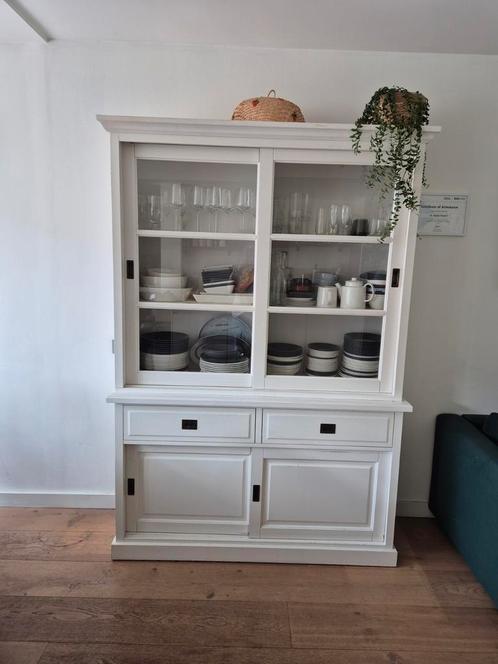 witte buffetkast, Huis en Inrichting, Kasten | Buffetkasten, Gebruikt, 200 cm of meer, 150 tot 200 cm, 25 tot 50 cm, Met lade(s)