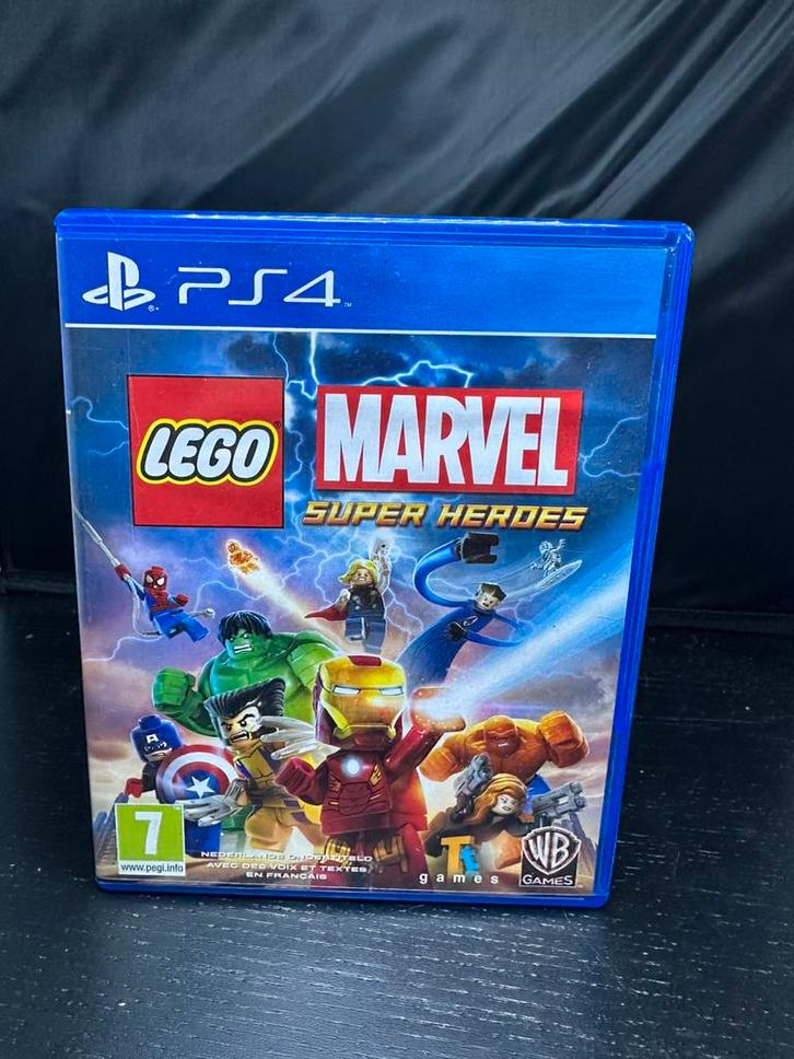 Lego Marvel Super Heroes, PS4, Spelcomputers en Games, Games | Sony PlayStation 4, Zo goed als nieuw, Overige genres, 1 speler