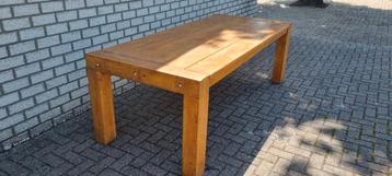 Tuintafel hout| rechthoek | 225x100x77 cm | eettafel buiten beschikbaar voor biedingen